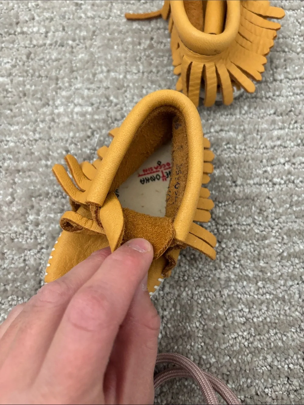 Minnetonka soft leather